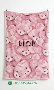 Dior Throw Blankets